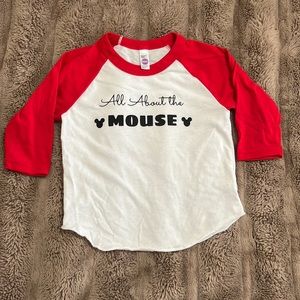 Mickey/Minnie Mouse -Disney inspired shirt